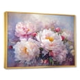 thumbnail image 2 of Designart "Blooming Peonies In Pink And White Elegance I" Peonies Floater Framed Wall Decor, 2 of 5
