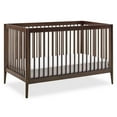 Delta Children Casey 6in1 Convertible Crib, Walnut Espresso