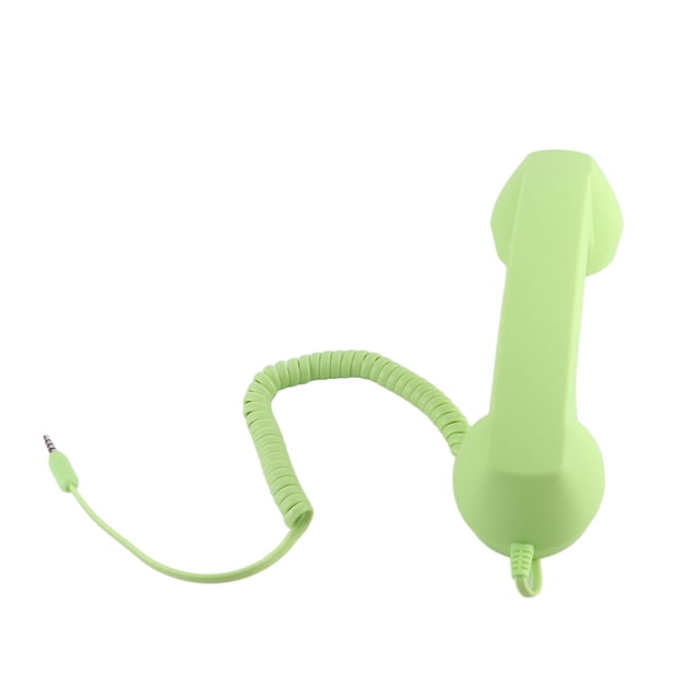 Combiné Téléphonique Rétro 3,5 mm, Combiné Téléphonique Rétro Anti‐radiation avec Tonalité Réglable, Récepteur Téléphonique Vintage USB‐C pour Téléphone Ancien