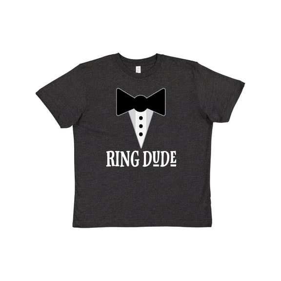 Inktastic Ring Dude Ringbearer Mock Tuxedo Wedding Youth T-Shirt