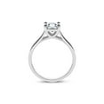 thumbnail image 2 of Elegant 2 Ct Princess Cut Solitaire Moissanite Diamond Engagement Ring | 925 Sterling Silver for Women, 2 of 2