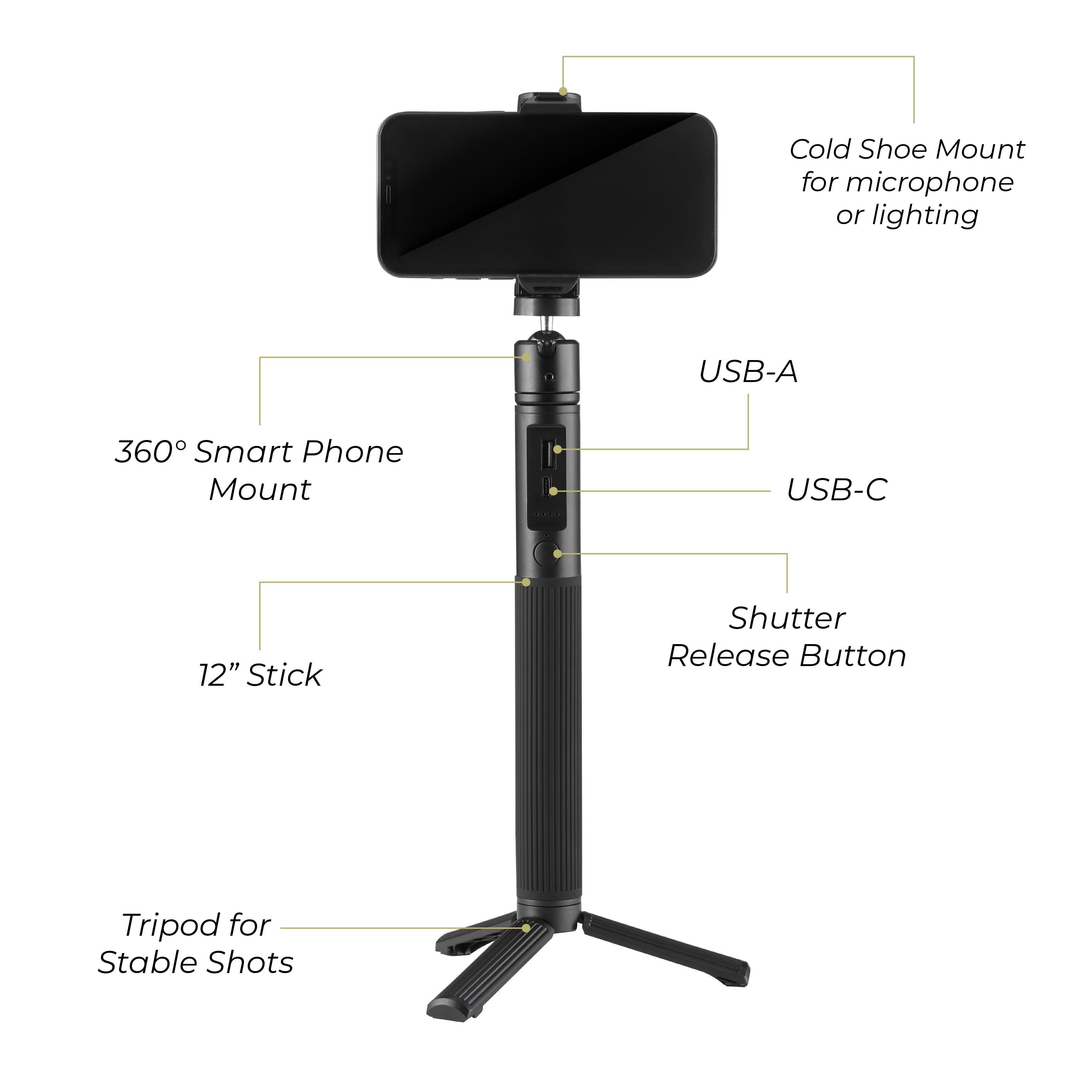 Chargeur Compatible Vivitar Vivicam 5340s - Station De Charge Avec Témoin LED, Câble Micro-USB Inclus - 3