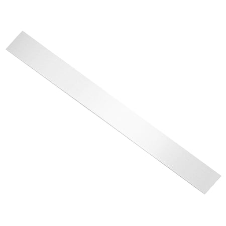 30 x3 Self-Adhesive 304 Stainless Steel Sheet Gap Filler Brushed Silver
