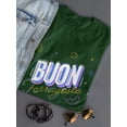 thumbnail image 3 of Buon Ferragosto Beach Objects T-Shirt Women -Image by Shutterstock, Female 4X-Large, 3 of 4