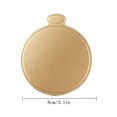 thumbnail image 5 of CAROOTU Mini Cardboard Cake Bases 100pcs Golden Mousse Cake Boards Cake Paper Plates Dessert Board Base for, 5 of 5