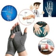 thumbnail image 2 of Arthritis Gloves,New Material, Compression for Arthritis Pain Relief Rheumatoid Osteoarthritis and Carpal Tunnel, Premium Compression & Fingerless Gloves for Typing and Daily Work (S SIZE), 2 of 8