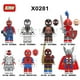 thumbnail image 4 of Minifiguras De Hierro SpiderMan Lego Bloques De Construcción Figuras Peter Parker Venom Pulpo Doctor Sandman Mysterio, 4 of 4