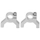 thumbnail image 3 of 2pcs Clamping Support Single Sided Double Post Aluminum Tube Clamp Hub for DIY Robot3400-0032-0012, 3 of 5