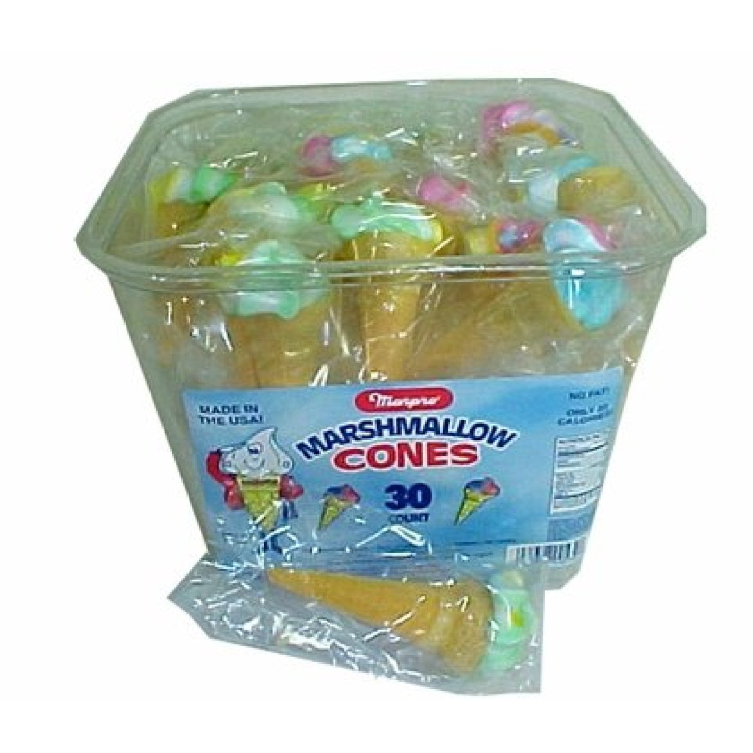 Bilot Yum Yum Marshmallow Candy Cones 30ct (2 Pack)
