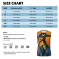 thumbnail image 3 of Bingfone Abstract Funny Duck Pattern Men's Tank Tops Workout Sleeveless Tee Shirts Running Beach Tanks for Men-Medium, 3 of 4
