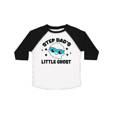 

Inktastic Cute Step Dad s Little Ghost with Stars Gift Toddler Boy or Toddler Girl T-Shirt