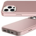 thumbnail image 5 of Nalacover for iPhone 12 Pro Max 6.7 inch Slim Case,Stylish Triple Layer Protection Hard PC + Soft TPU Silicone Hybrid Shockproof Camera Lens Protective Anti-drop Fit Back Phone Cover.Rosegold, 5 of 7