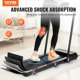 thumbnail image 2 of Almohadilla para caminar Treadmill VEVOR con manillar, 2,5 HP, 4 en 1, color rojo, 2 of 9