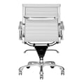 thumbnail image 2 of Pemberly Row White Faux Leather Executive Full Back Office Chair, 2 of 4