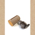 thumbnail image 4 of Cat Scratching Post, Cat Scratching Board, Tall Vertical Wall Corner Scratcher with Bell Toy for Indoor Cats, Sisal Cat Scratcher to Protector Furniture, Modern Cat Furniture D, 4 of 5