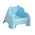thumbnail image 1 of Guardoinrt Small Stool Foot Rest Sturdy Under Desk Footrest Footstool with Back Support Blue Blue 33x25.5x23.8cm, 1 of 6