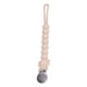 thumbnail image 2 of Silicone Teether, Sooth Stainless Steel Buckle Soft Baby Pacifier Bead Chain  For Biting ANGGREK Rosa, 2 of 8