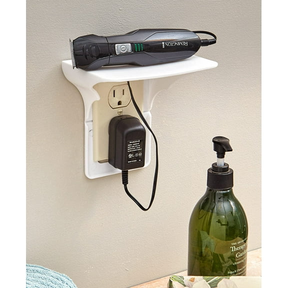 Electrical Outlet Phone Stands for the Bathroom and Kitchen - Set of 2
