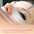 thumbnail image 3 of 2 in 1 Eye Lash Lift Tool – Stainless Steel Eyelash Separator Tool for Eyelash Eyebrow Perming Tinting, Metal Lash Lift Rods Tools for Curling Extensions, Precision Lash Comb - Silver Silver Silver, 3 of 5