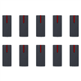 thumbnail image 1 of 10X IP68 Waterproof IC Card Reader 13.56Khz Proximity Card Access Control Slave Reader Support Wiegand 26/34 Output,10 x Access Control Slave Reader,Black, 1 of 6