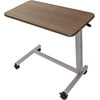 Vaunn Adjustable Overbed Bedside Table with Wheels (Hospital and Home Use)