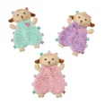 thumbnail image 5 of Plush Dog Toy Lamb Calming Lavender Infused 12 inch Ribbon Tabs Lessen Anxiety (Lavender), 5 of 7