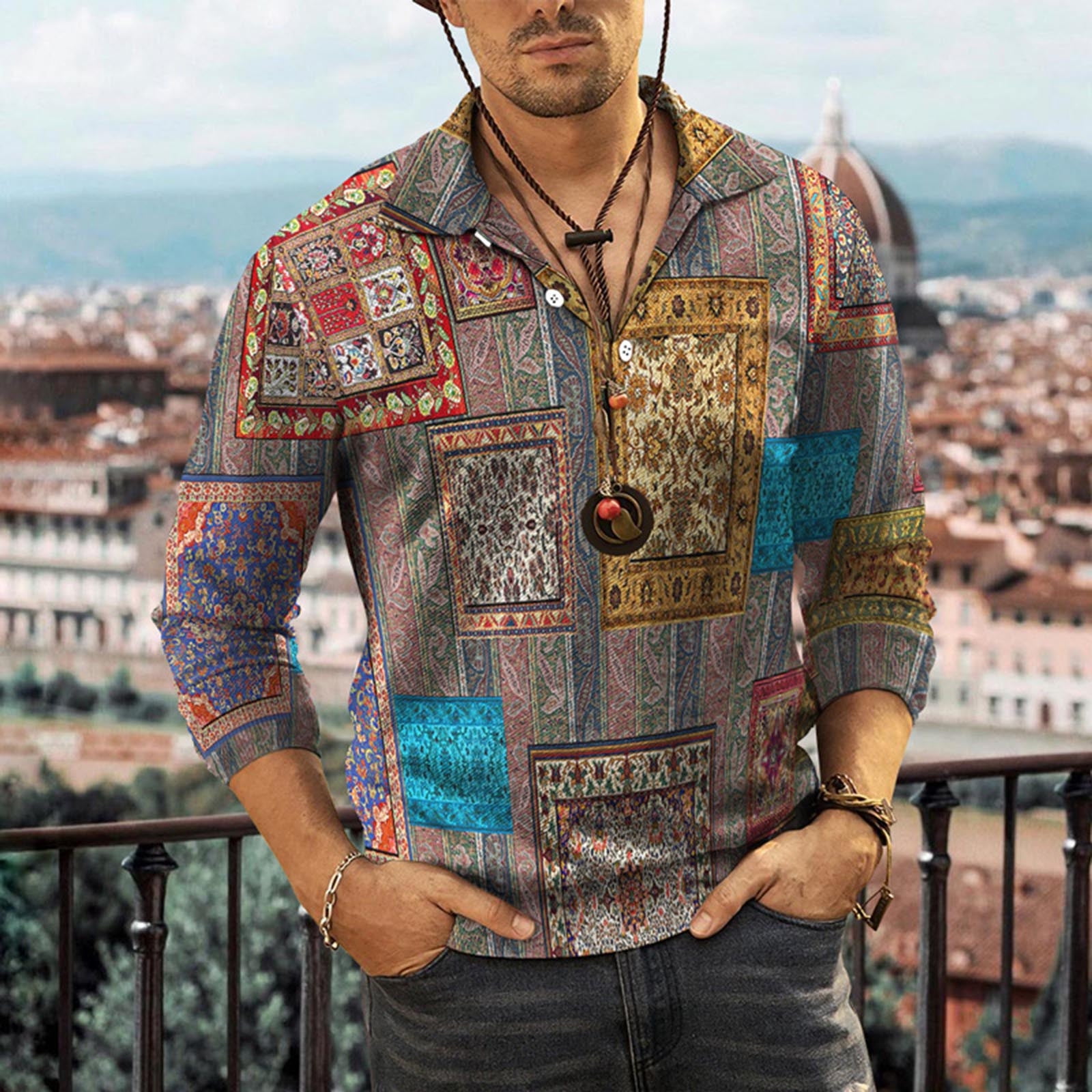 custom printed button shirts