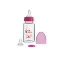 thumbnail image 2 of BeeBaby Options+ Anti-colic Glass Bottle to Sippy Glass Bottle Starter Kit, 4oz./125ml. -Pink, 2 of 7