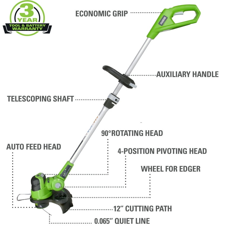 Black & Decker ST7700 4.4-amp Electric Automatic Feed String  Trimmer//Edger, 13 review 