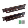 thumbnail image 3 of Estante de pared para tacos de billar, soporte de pared para tacos de billar, bandeja de almacenamiento, organizador de varillas, ahorro de espacio de, 3 of 9