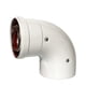 thumbnail image 5 of Calentador de agua a gas Tubo de escape Chimenea Reemplazos de tubo de codo en caja Tubo de extensión de tubo de ventilación para estufa de camping DYNWAVEMX Estufa Chimenea, 5 of 8
