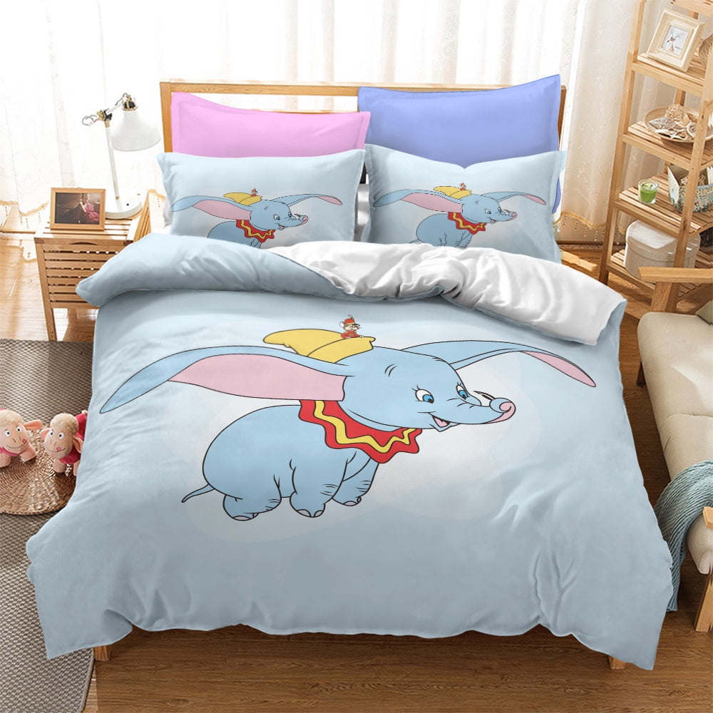 3D Digital Printing Dumbo Children S Home Textile Bedding Three Piece Set XFX12 173 218 Walmart