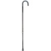 DMI Adjustable Aluminum Cane, Standard Handle, Silver