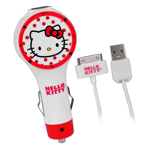 Hello Kitty USB Car Charger