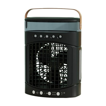 

TTUHYWXI Portable Air Conditioner Rechargeable Personal Air Cooler with 3 Speeds Duration 5-10 hrs Quiet Mini Air Conditioner Fan Desk Cooling Fan for Home Bedroom Travel and Office B 26X20cm