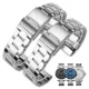 thumbnail image 2 of Accesorios con hebilla plegable antialérgica para hombre para correa de reloj Breitling Avengers Super Ocean Arc Interface de acero inoxidable macizo de 22 mm, 2 of 5