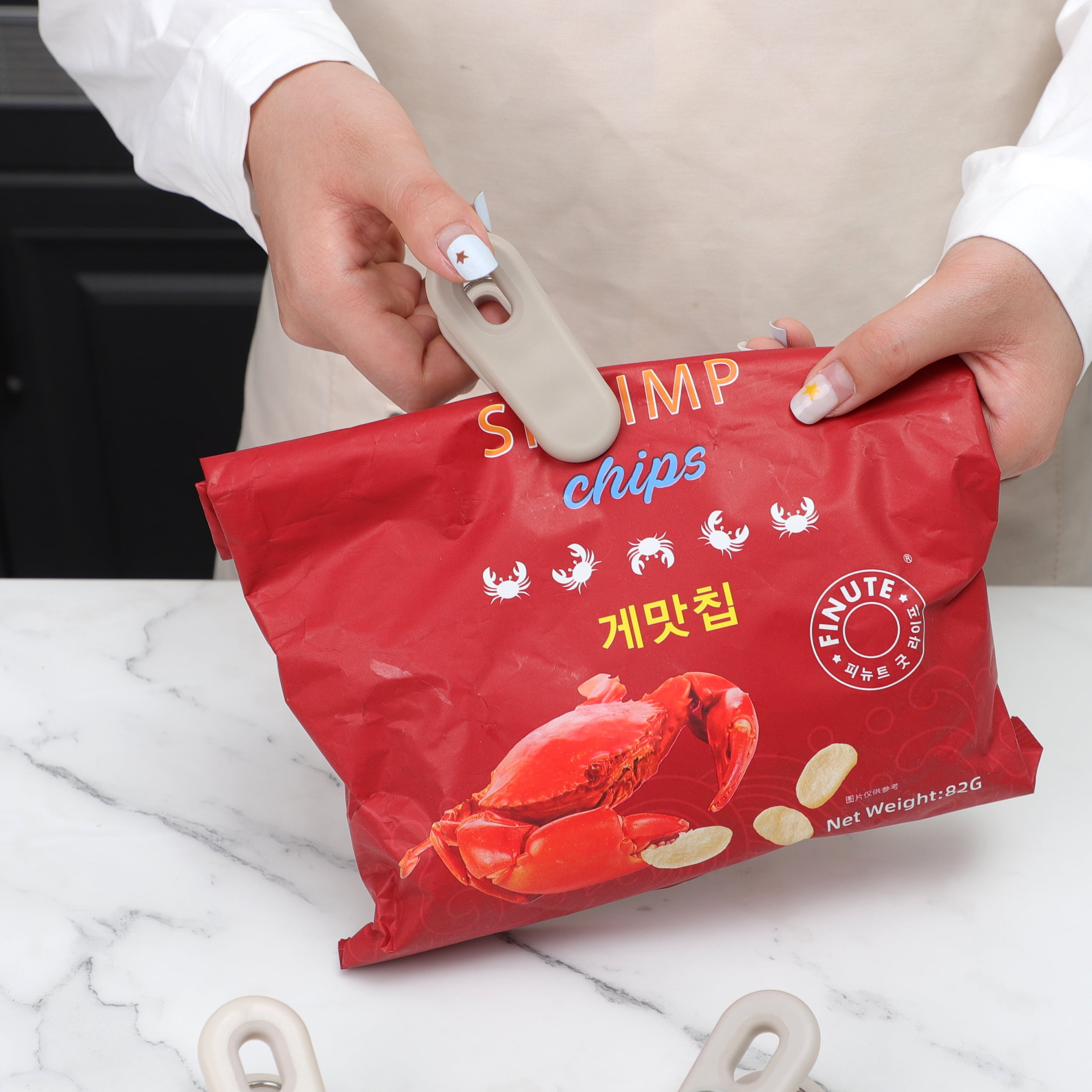 Cook with Color Bag Clip Set, Durable, Secure & Multi-Purpose (8 Pack)