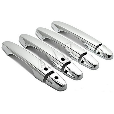 Honda Del Door Handle AAL Premium Chrome Door Handle For 2015-2016 Honda Crv 4 Doors Handles Covers (With Smart Key) ()