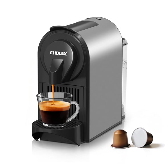 Cafetera CHULUX Compacta Espresso 20 Bar 1400W Gris