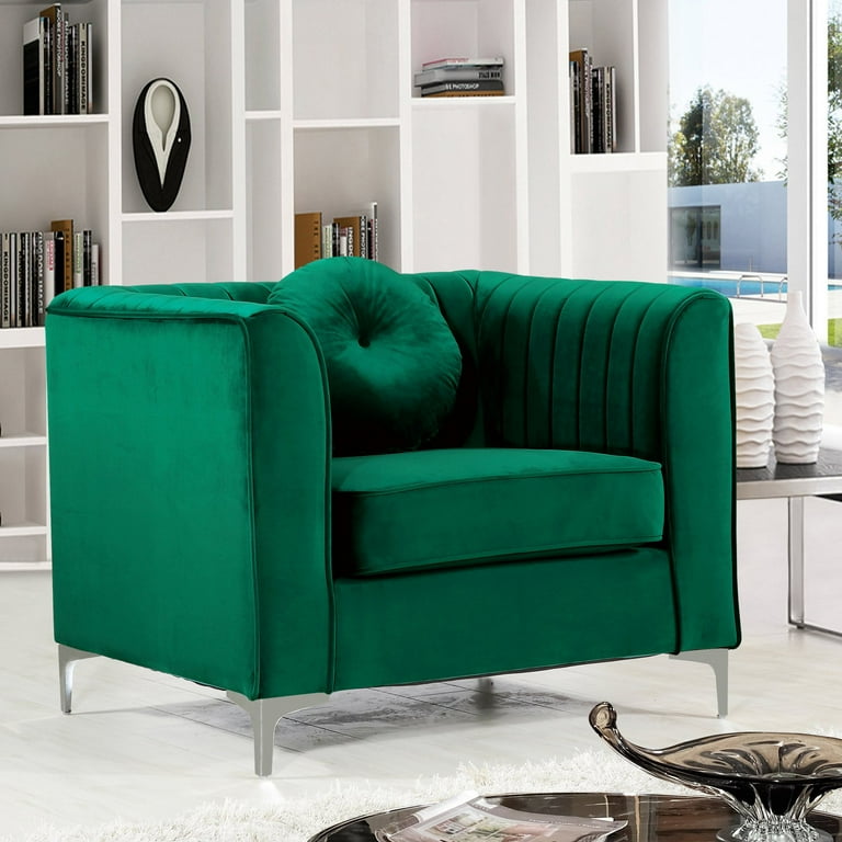 Meridian Furniture Isabelle Velvet Chair Meridian Furniture Isabelle Velvet Chair