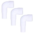thumbnail image 2 of Connecteur Adaptateur Coude, 3Pcs 90 Degrés Tuyau Raccord Conception Standard Installation Facile Durable pour le Remplacement, 2 of 8