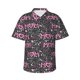 thumbnail image 1 of Fotbe Lovely Mom Ever Camisa Hawaiana para Hombre Unisex – Camisa Casual de Verano con Botones de Manga Corta de Algodón y Lino,Medium, 1 of 7