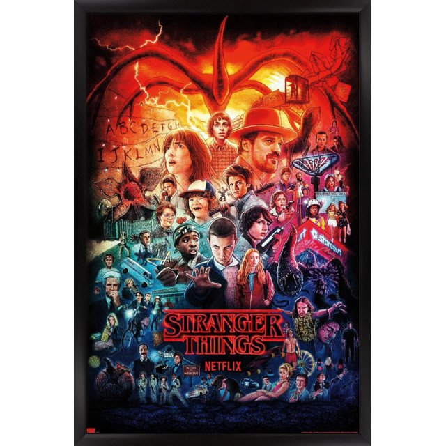 Netflix Stranger Things - Trois saisons une feuille