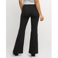 thumbnail image 3 of Hanes Jersey Flare Pants Women's Stretch Sweatpants Soft Originals 31 Inseam, 3 of 3