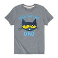 thumbnail image 2 of Pete The Cat - Cool Cat Like Dad - Father's Day - Toddler Short Sleeve Graphic T-Shirt, 2 of 6