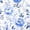 Color 2, variant on Peel and Stick Wallpaper Vintage Floral Butterfly Navy 24in x 118in Contact Paper Removable Self Adhesive Wall Mural Wall Decor for Bedroom Kitchen Cabinets
