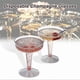 thumbnail image 2 of 20 Pack Transparent Plastic Flutes for Celebrations, 2 of 4