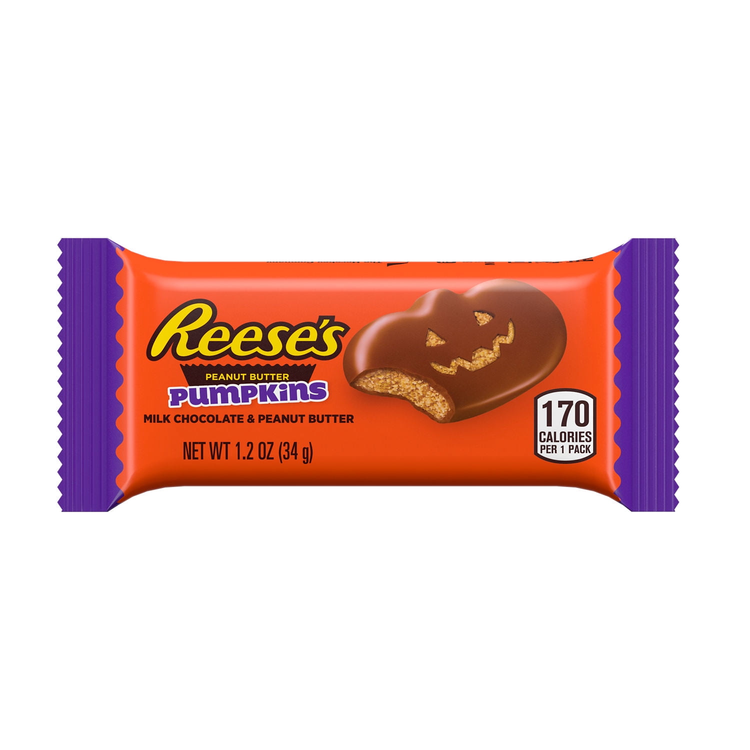 REESE'S Milk Chocolate Peanut Butter Pumpkins, Halloween Candy