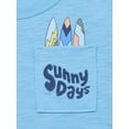 thumbnail image 3 of Garanimals Toddler Boy Short Sleeve Embroidered Pocket T-Shirt, Sizes 18M-5T, 3 of 5