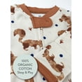 thumbnail image 2 of Honest Baby Clothing Baby Boy or Girl Gender Neutral Organic Cotton Sleep N Play Thanksgiving Pajamas (Newborn-9 Months), 2 of 7